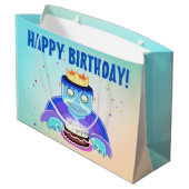 Frankie's verjaardag. (grote) cadeautas (Achterkant Gekanteld)