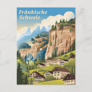 Fränkische Schweiz Frankisch Zwitserland Briefkaart