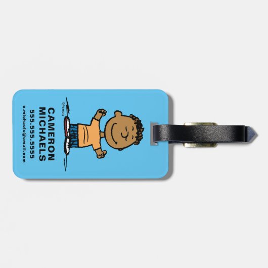 Franklin Arms Wide Bagagelabel (Achterkant horizontaal)