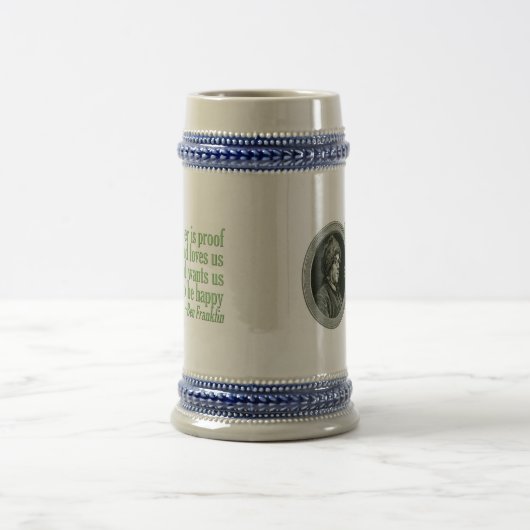 Franklin Beer Quote Bierpul (Center)