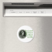 Franklin Beer Quote Magneet (Insitu (Vaatwasser))