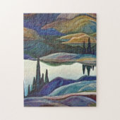 Franklin Carmichael - Mirror Lake Legpuzzel (Verticaal)
