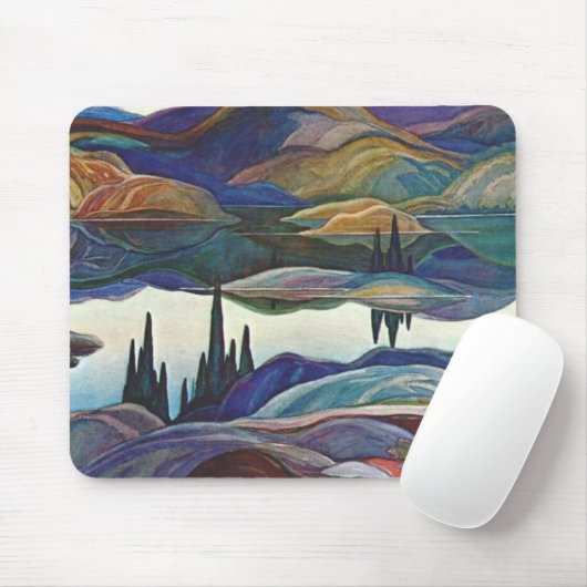 Franklin Carmichael - Mirror Lake Muismat (Met muis)