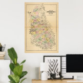 Franklin Co., Maine Poster (Thuiskantoor)