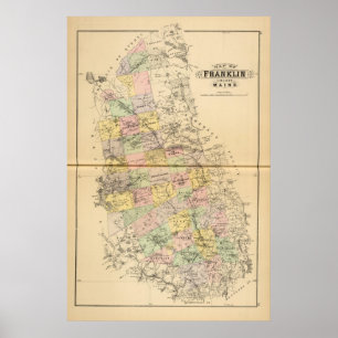 Franklin Co., Maine Poster