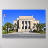 Franklin County Courthouse, Apalachicola, Florida Poster (Voorkant)