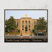 Franklin County Courthouse - Winchester, TN Briefkaart (Voorkant)