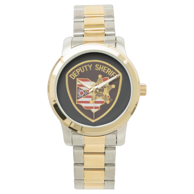 Franklin County Sheriff Watch - Patch Horloge (Voorkant)