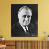 FRANKLIN D. ROOSEVELT 1933 Nationaal Archief Foto Canvas Afdruk (Insitu (Woonkamer))