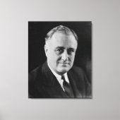FRANKLIN D. ROOSEVELT 1933 Nationaal Archief Foto Canvas Afdruk (Voorkant)