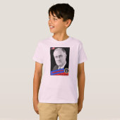 Franklin D. Roosevelt-honkaarten T-shirt (Voorkant volledig)