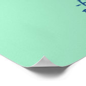 Franklin D. Roosevelt Inspirerend Progress Quote Poster (Hoek)