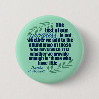 Franklin D. Roosevelt Inspirerend Progress Quote