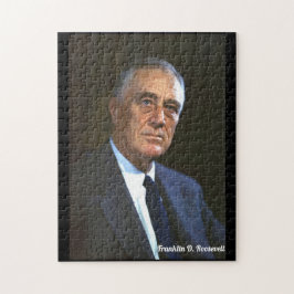 Franklin D. Roosevelt Jigzaag Puzzle Legpuzzel