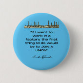 Franklin D. Roosevelt Quote Button (Voorkant)