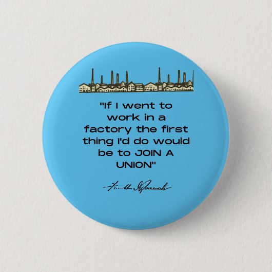 Franklin D. Roosevelt Quote Button (Voorkant)