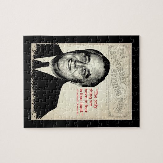 Franklin D. Roosevelt Quote Legpuzzel (Horizontaal)