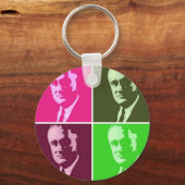 Franklin D. Roosevelt Sleutelhanger (Voorkant)