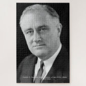 Franklin D. Roosevlt 32nd President US Legpuzzel (Verticaal)