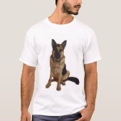 franklin de duitse herder t-shirt (Voorkant)