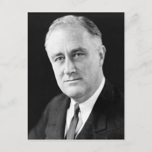 Franklin Delano Roosevelt Briefkaart