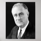 Franklin Delano Roosevelt Poster (Voorkant)