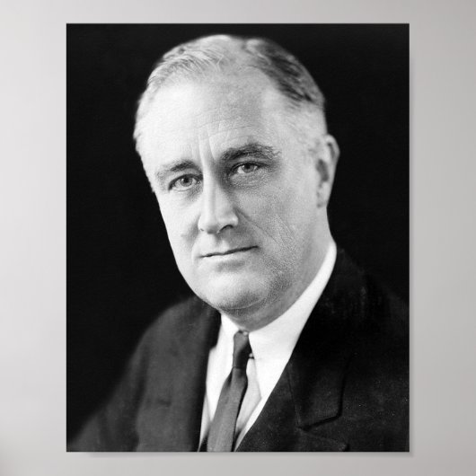 Franklin Delano Roosevelt Poster (Voorkant)