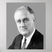 Franklin Delano Roosevelt Poster (Voorkant)