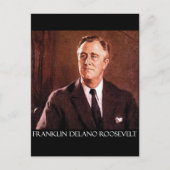 Franklin Delano Roosevelt Producten Briefkaart (Voorkant)