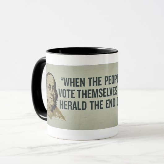 Franklin End of the Republic Mok (Voorkant links)