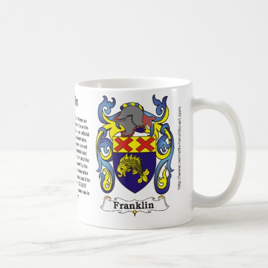 Franklin Family Coat of Arms Mok (Rechts)