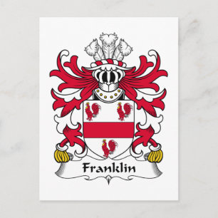Franklin Family Crest Briefkaart