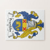 Franklin Family Crest Legpuzzel (Horizontaal)