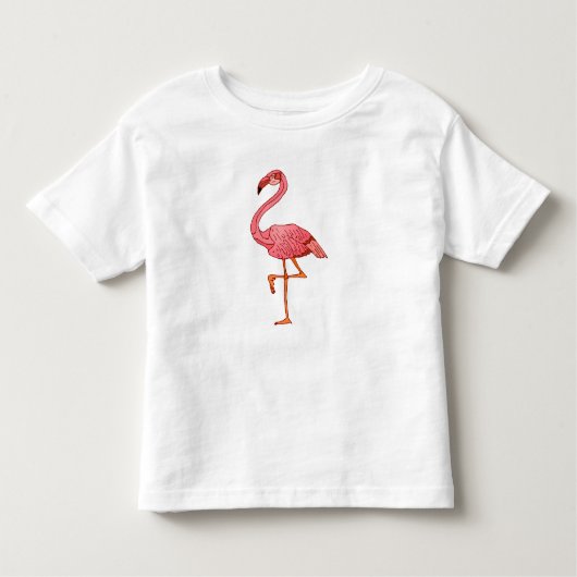 Franklin Flamingo Kinder Shirts (Voorkant)