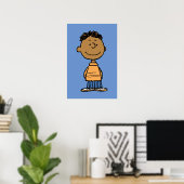 Franklin glimlachend poster (Thuiskantoor)