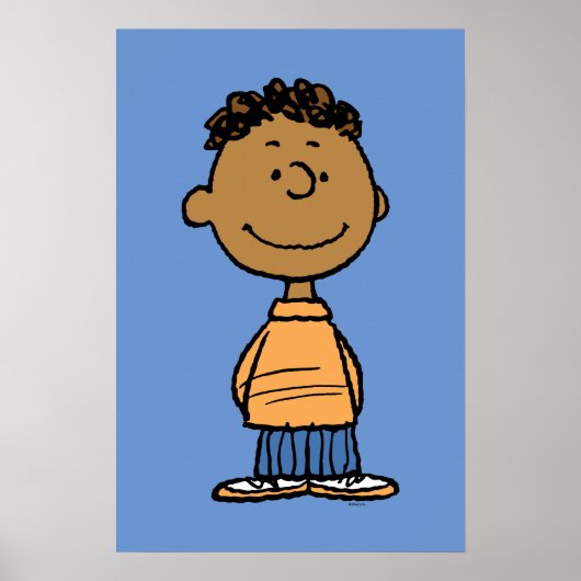 Franklin glimlachend poster (Voorkant)