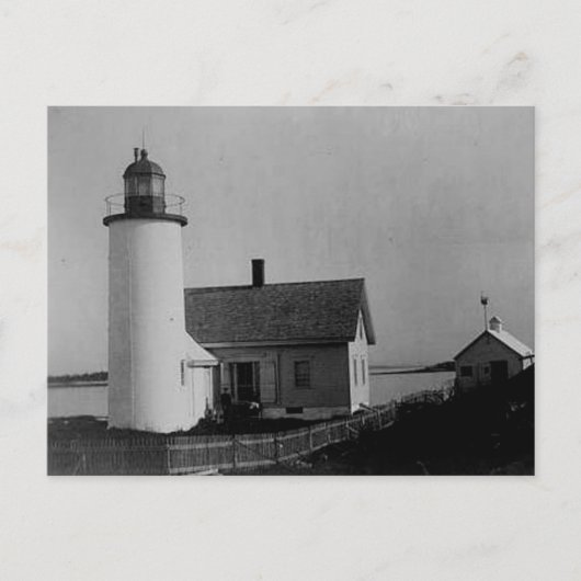 Franklin Island Lighthouse Briefkaart (Voorkant)