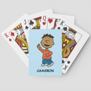 Franklin Jouw naam speelkaarten toevoegen