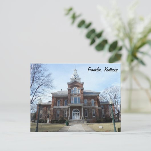 Franklin, Kentucky Briefkaart (Staand voorkant)