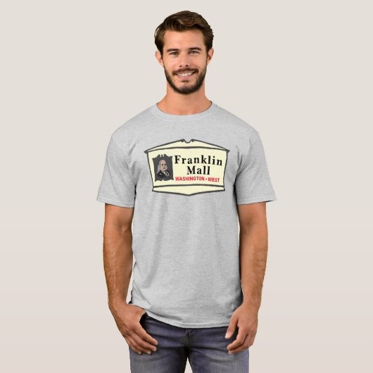 Franklin Mall T-shirt (Voorkant volledig)