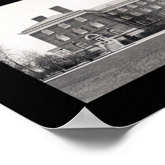 Franklin & Marshall PA Foto 1921 Poster (Hoek)