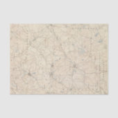 Franklin, Massachusetts Tissuepapier (Voorkant)