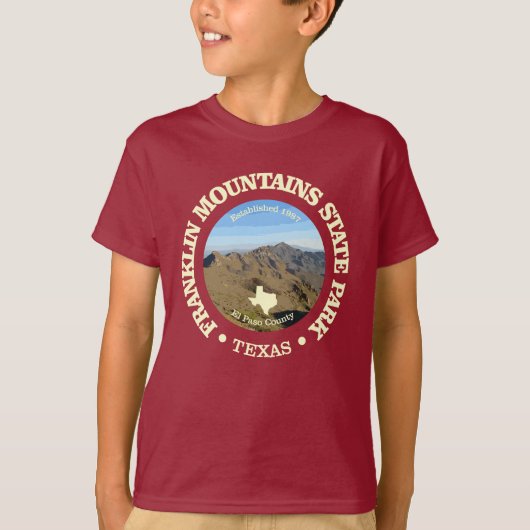 Franklin Mountains SP T-shirt (Voorkant)