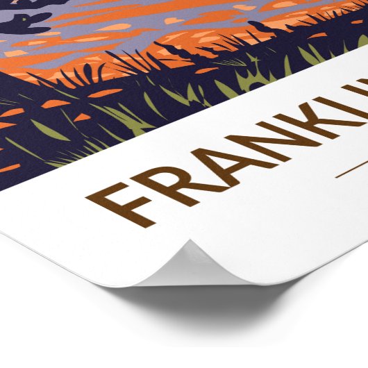 Franklin Mountains State Park Texas  Poster (Hoek)