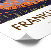 Franklin Mountains State Park Texas Vintage Poster (Hoek)