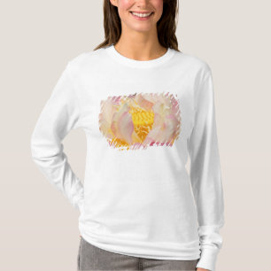 Franklin NC, Perry's Water Garden, Lotus met T-shirt
