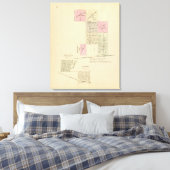 Franklin, Nebraska Canvas Afdruk (Insitu (Slaapkamer))