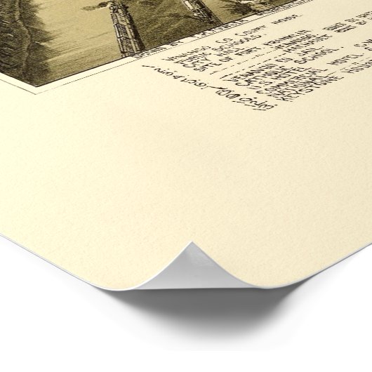 Franklin, PA Panoramic Map - 1901 Poster (Hoek)