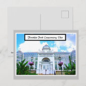 Franklin Park Conservatory, Briefkaart Ohio (Voorkant / Achterkant)