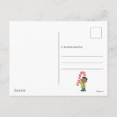 Franklin Pepermunt Snoepgoed Feestdagenkaart (Achterkant)